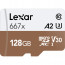 Lexar Professional Micro SDXC 128GB R: 100 / W: 90MB / s