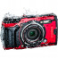 Camera Olympus TG-6 (red) + Flash Olympus FD-1 Flash Built-in Fuser for TG-4, TG-5