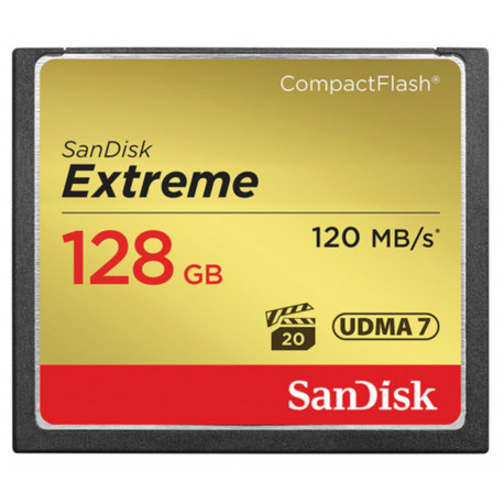 SanDisk CF EXTREME 128GB 800X 120MB/S