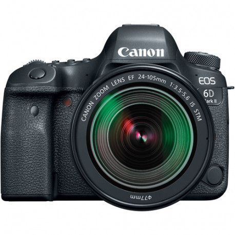 DSLR camera Canon EOS 6D Mark II + Lens Canon EF 24-105mm STM