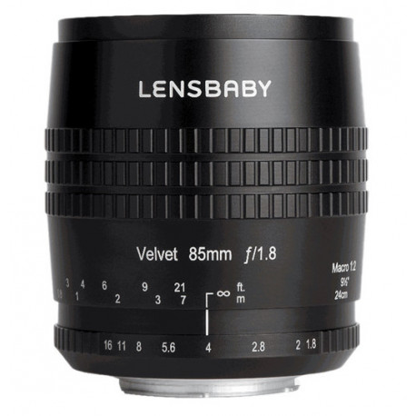 Lensbaby Velvet 85mm F / 1.8 Macro for Nikon Z