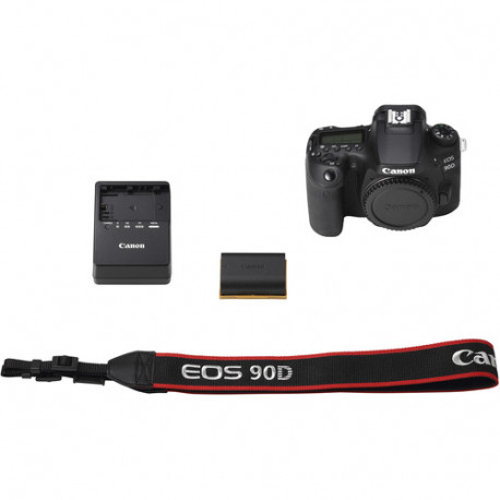 Canon EOS 90D、EF-S 18-135 IS USM  Kit Canon EOS 90D + EF-S 18-135mm IS USM SLR Camera Kit 32.5 MP Black