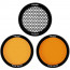 Profoto Clic Grid & Gel Kit - комплект цветни гелове и пчелна пита за Profoto C1 Plus, A1, A1X
