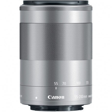 Canon EF-M 55-200mm f / 4.5-6.3 IS STM (Silver)