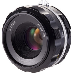 обектив Voigtlander 40mm f/2 Ultron SLII-S Aspherical - Nikon F (черен)