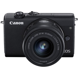 фотоапарат Canon EOS M200 + обектив Canon EF-M 15-45mm