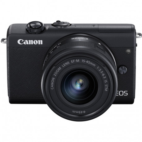  Camera Canon EOS M200 + Canon EF-M 15-45mm Lens + Memory card SanDisk 32GB Extreme PRO SDHC