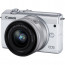 Canon EOS M200 (White) + Canon EF-M 15-45mm Lens
