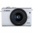  Camera Canon EOS M200 (White) + Canon EF-M 15-45mm Lens + Lens Canon EF-M 22mm f/2 STM