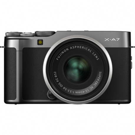 Camera Fujifilm X-A7 (dark gray) + Fujifilm XC 15-45mm lens + Lens Fujifilm Fujinon XC 50-230mm f / 4.5-6.7 OIS II