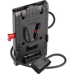 Charger Hedbox Unix-FW50 V-Lock Plate Dummy Housing for Sony Alpha Cameras