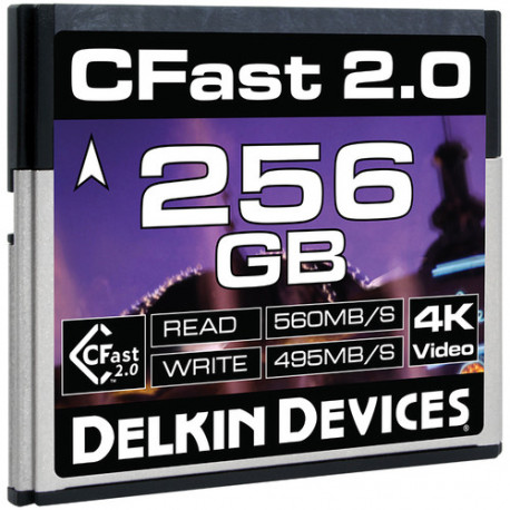 DELKIN DEVICES DDCFST560256 CFAST 2.0 256GB R:560/W:495MB/S