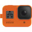 Camera GoPro HERO8 Black + Accessory GoPro AJSST-004 Sleeve + Lanyard Hyper Orange for HERO8