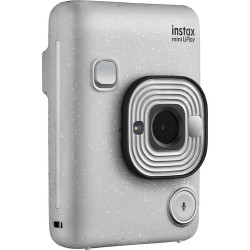 фотоапарат за моментални снимки Fujifilm Instax Mini LiPlay (Stone White)