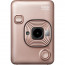 FUJIFILM INSTAX MINI LIPLAY CAMERA STONE BLUSH GOLD