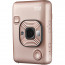 FUJIFILM INSTAX MINI LIPLAY CAMERA STONE BLUSH GOLD