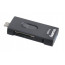 HAMA 124145 SD/MICRO SD USB CARD READER TYPE-C 3.1/USB 3.0