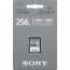 SONY SDXC 256GB UHS-II R:270MB/S W:120MB/S U3 V60 SF-E256/T1