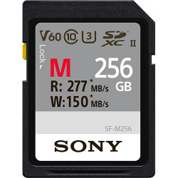карта Sony SDXC 256GB UHS-II U3 V60 SF-M256/T
