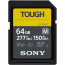 SONY TOUGH SDXC 64GB UHS-II R:277MB/S W:150MB/S U3 V60 SF-64MTG