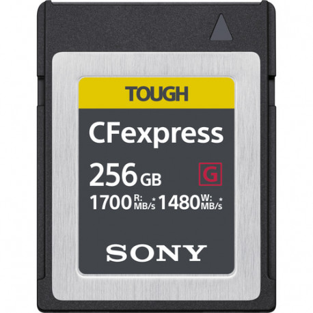 SONY TOUGH CFEXPRESS 256GB R:1700MB/S W:1480MB/S CEB-G256