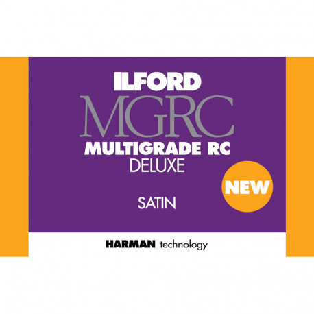 ILFORD 1180541 MGRCDL25M MULTIGRADE RC DELUXE SATIN 24X30.5CM/50 SHEETS