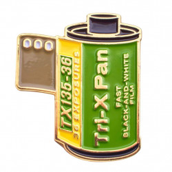 pin Official Exclusive Kodak Tri-X Vintage 35mm Film Canister Pin