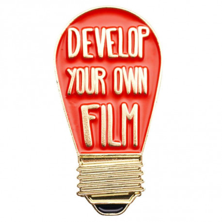 pin Official Exclusive Develop Your Own Movie Darkroom Red Bulb Pin