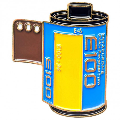 Official Exclusive Kodak Ektachrome 100 Movie Canister Pin