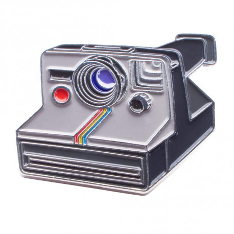 Official Exclusive Polaroid One Step Rainbow Instant Camera Pin