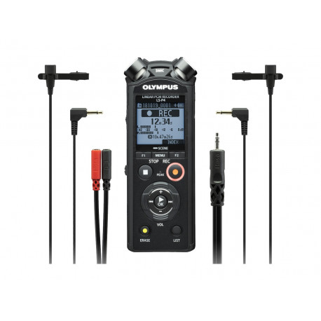 Olympus LS-P4 Linear PCM Recorder Interviewer Kit