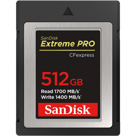  Memory card SanDisk Extreme Pro CFexpress 512GB + Reader SanDisk Extreme PRO CFexpress Type B Card Reader