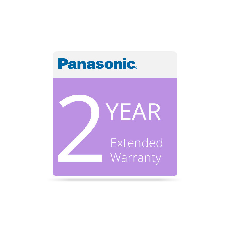 Extended warranty and insurance Panasonic 2 year extended warranty for
