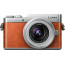 Panasonic LUMIX GX800 (кафяв) + Lens Panasonic Lumix G 12-32mm f/3.5-5.6 MEGA OIS (сребрист) + Lens Panasonic LUMIX G 25mm f/1.7