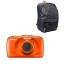 Nikon Coolpix W150 Orange + Backpack