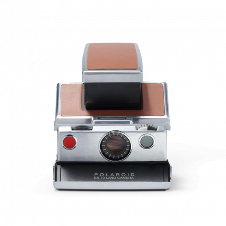 Polaroid SX-70 Instant Camera (silver / brown)