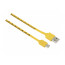 Hama 12328 USB-A - USB-C Cable 1m (white / yellow)