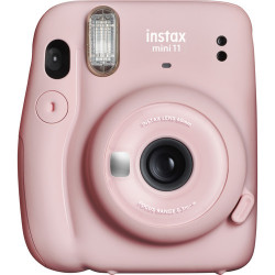 Instant Camera Fujifilm Instax Mini 11 Instant Camera Blush Pink + Film Fujifilm Instax Mini ISO 800 Instant Film 10 pcs. + Album Fujifilm Instax Mini Wallet Album (Blush Pink)