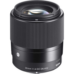 Lens Sigma 30mm f / 1.4 DC DN | C - Canon EOS M