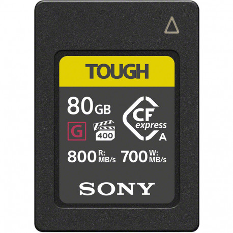 Sony Tough CFexpress Type A 80GB R: 800 Mb / s - W: 700Mb / s