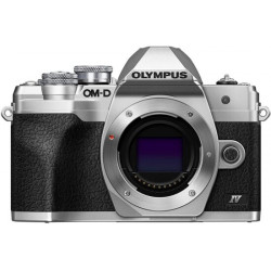 фотоапарат Olympus OM-D E-M10 Mark IV (сребрист) + обектив Olympus ZD Micro 14-42mm f/3.5-5.6 EZ ED MSC (сребрист) 
