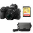 NIKON Z50+16-50 F/3.5-6.3 VR KIT+SD 16GB+BAG