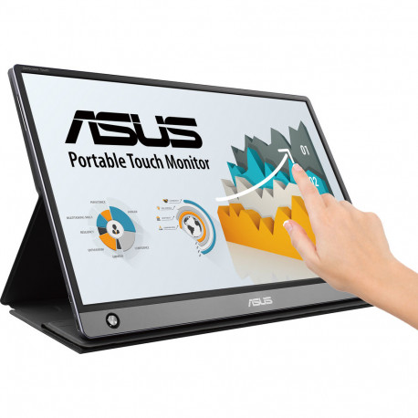 ASUS ZenScreen Touch MB16AMT 15.6" 16:9 Multi-Touch IPS