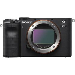 фотоапарат Sony A7C (черен) + микрофон Sony ECM-W2BT