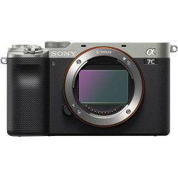 фотоапарат Sony A7C (сребрист) + обектив Sony FE 28-60mm f/4-5.6