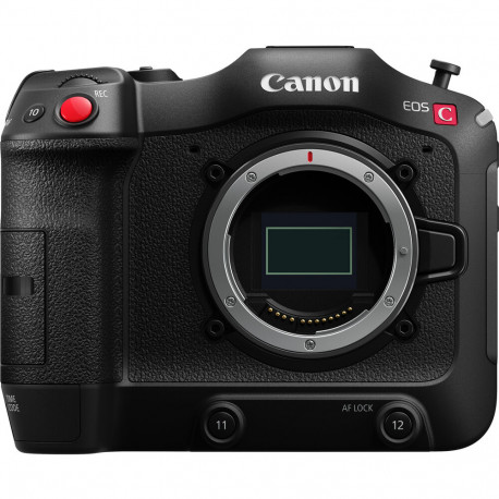 Camera Canon EOS C70 + Lens Adapter Canon EF-EOS R 0.71x Mount Adapter