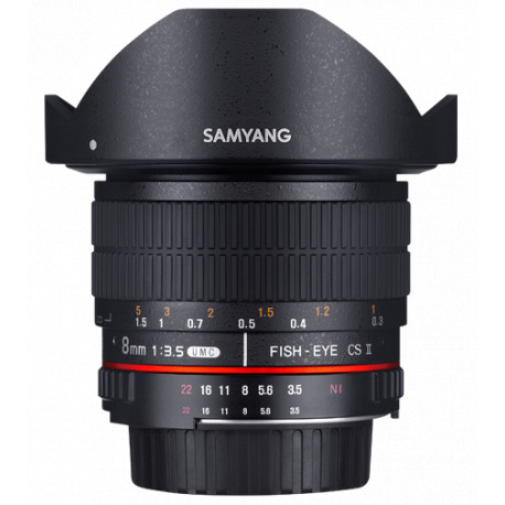 Samyang 8mm f/3.5 UMC Fish-eye CS II - Canon EF