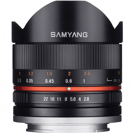 Samyang 8mm f / 2.8 Fish-eye II - Fujifilm X