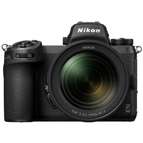 Nikon Z6 II + обектив Nikon Z 24-70mm f/4 S + адаптер Nikon FTZ II (адаптер за F обективи към Z камера) + раница Nikon Backpack