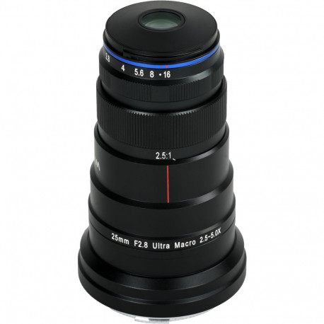 Laowa 25mm f / 2.8 2.5-5X Ultra Macro - Canon EOS R (RF)
